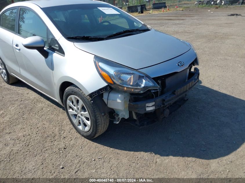 2016 Kia Rio Lx VIN: KNADM4A38G6678490 Lot: 40045740