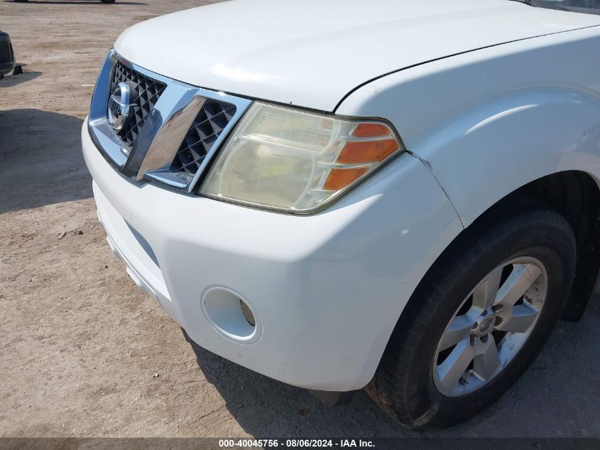 2011 Nissan Pathfinder S/Le/Se VIN: 5N1AR1NNXBC632599 Lot: 40045756