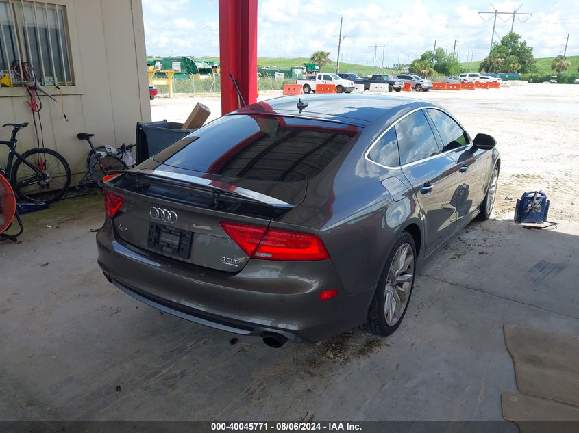2014 Audi A7 3.0T Premium Plus VIN: WAU2GAFC6EN015363 Lot: 40045771