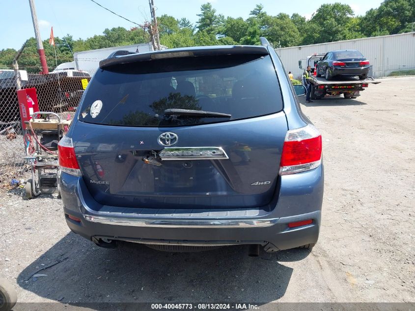 2013 Toyota Highlander Se V6 VIN: 5TDBK3EH7DS231595 Lot: 40045773