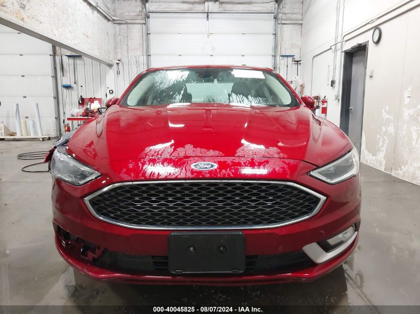 2018 Ford Fusion Platinum VIN: 3FA6P0D92JR115690 Lot: 40045825