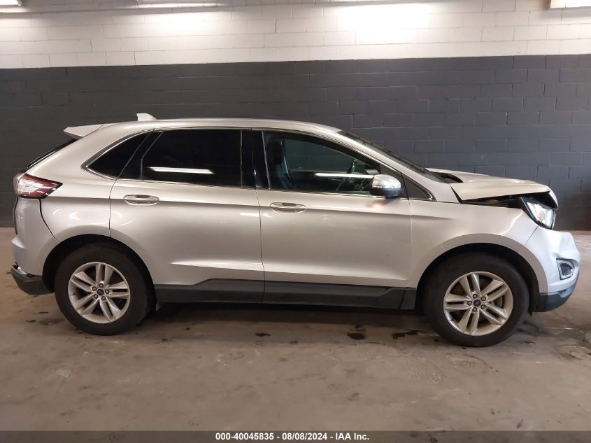 2018 Ford Edge Sel VIN: 2FMPK4J90JBB46861 Lot: 40045835