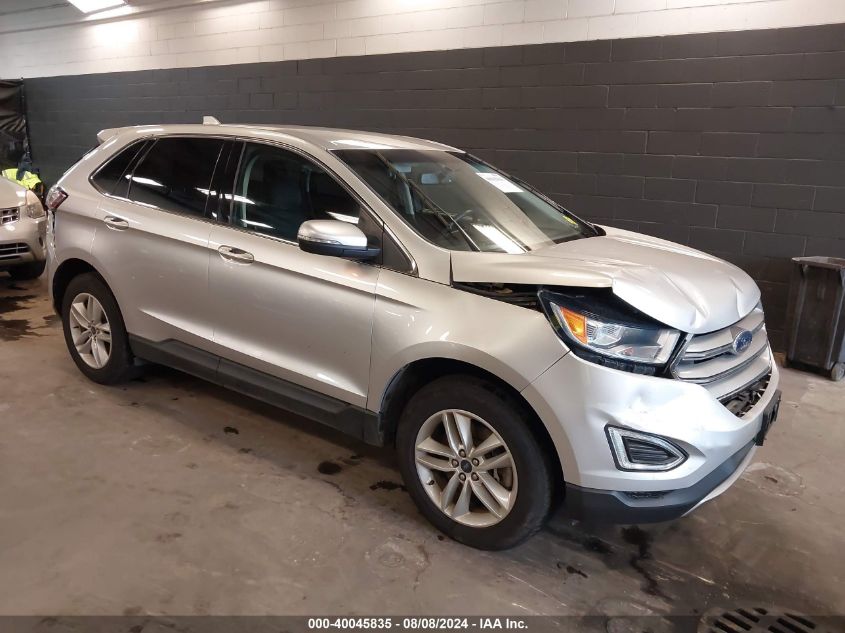 2018 Ford Edge Sel VIN: 2FMPK4J90JBB46861 Lot: 40045835