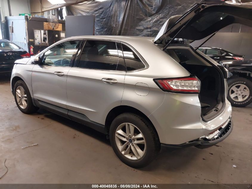 2018 Ford Edge Sel VIN: 2FMPK4J90JBB46861 Lot: 40045835