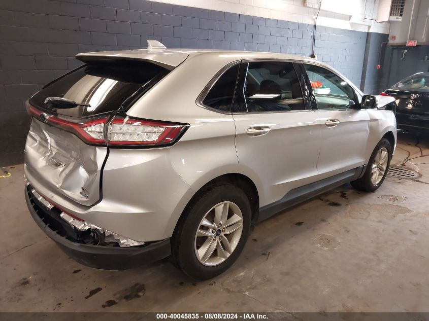 2018 Ford Edge Sel VIN: 2FMPK4J90JBB46861 Lot: 40045835