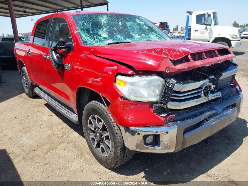 2017 Toyota Tundra Crewmax 1794/Platinum VIN: 5TFAY5F19HX674368 Lot: 40045856