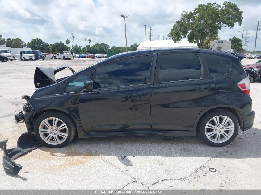 2009 Honda Fit Sport VIN: JHMGE88629S029734 Lot: 40045890