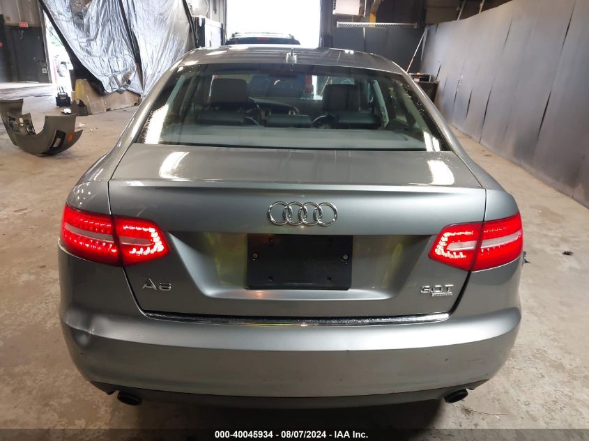 2010 Audi A6 3.0 Premium VIN: WAUFGAFBXAN045954 Lot: 40045934