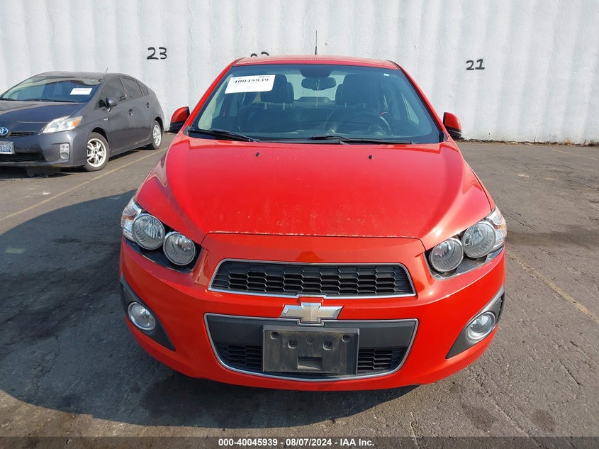 2012 Chevrolet Sonic Ltz VIN: 1G1JE5SH9C4123047 Lot: 40045939