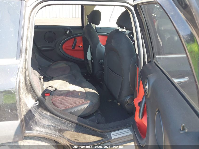 2012 Mini Cooper S Countryman VIN: WMWZC3C58CWL87211 Lot: 40045958