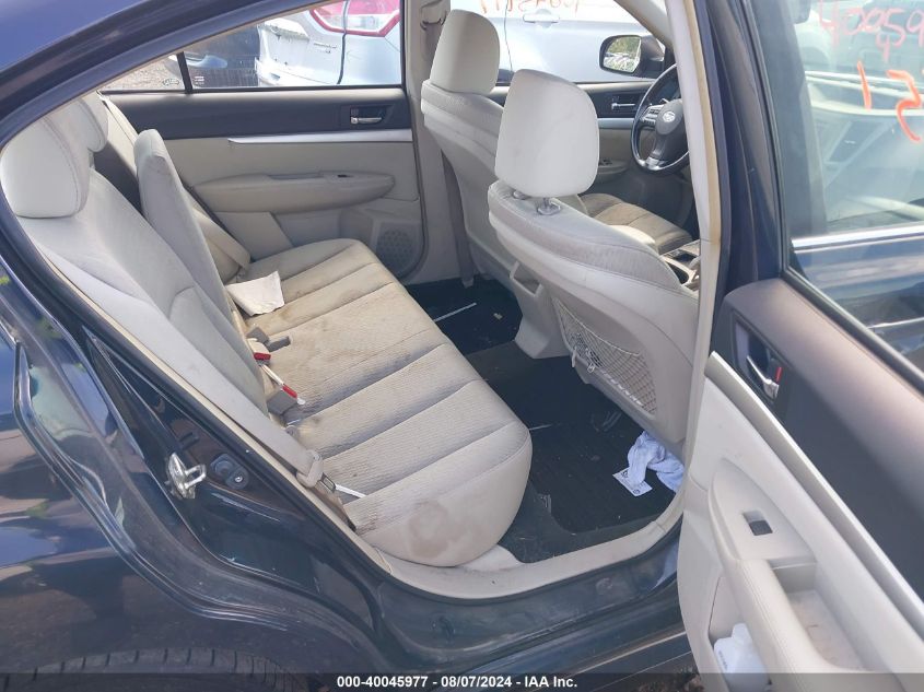 2012 Subaru Legacy 2.5I Premium VIN: 4S3BMBC60C3024651 Lot: 40045977