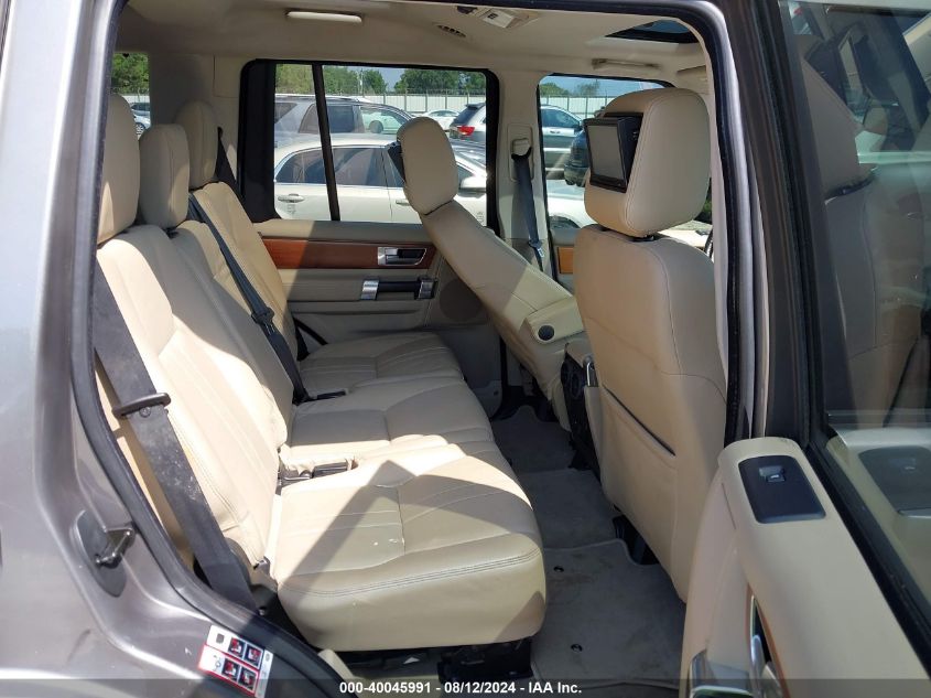 2011 Land Rover Lr4 Hse VIN: SALAG2D46BA551869 Lot: 40045991