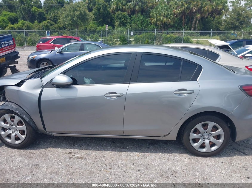 2013 Mazda 3 I VIN: JM1BL1TFXD1765559 Lot: 40046000