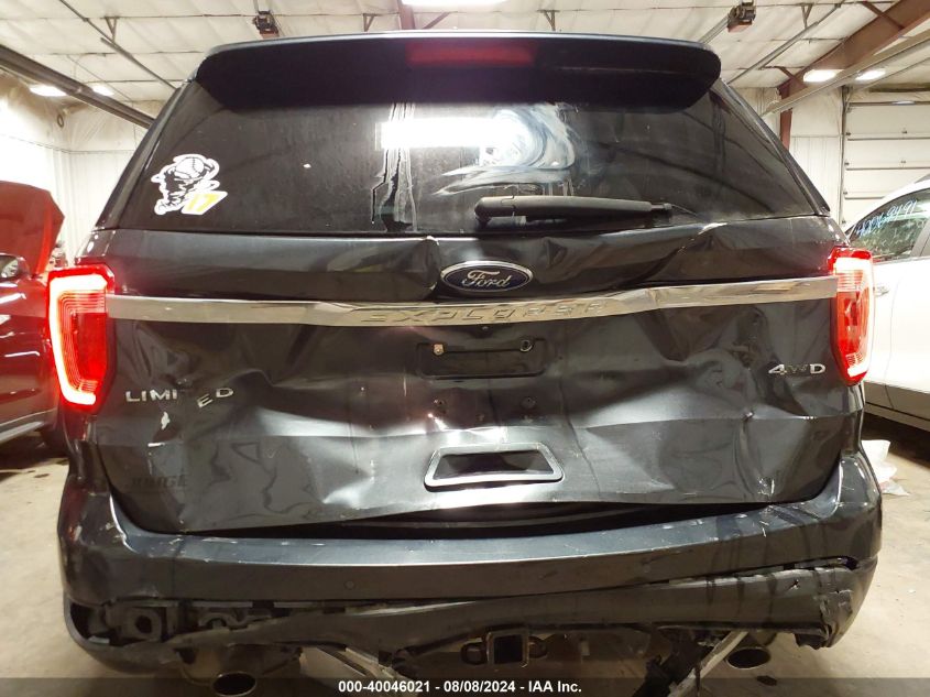 VIN 1FM5K8F84HGD81149 2017 FORD EXPLORER LIMITED