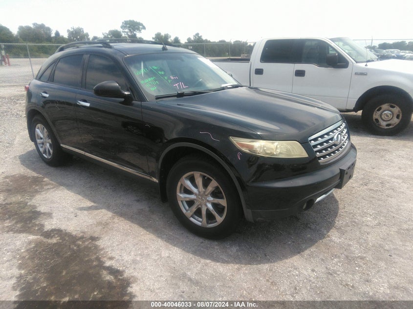 2007 Infiniti Fx35 VIN: JNRAS08W07X202801 Lot: 40046033