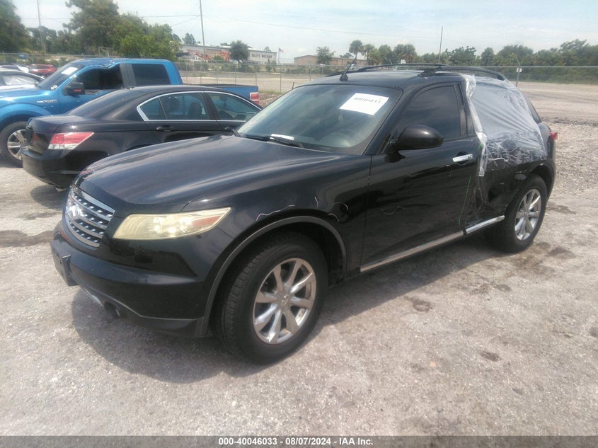 2007 Infiniti Fx35 VIN: JNRAS08W07X202801 Lot: 40046033