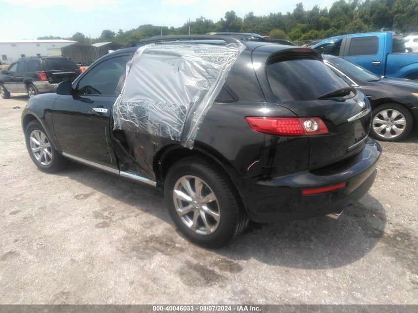 2007 Infiniti Fx35 VIN: JNRAS08W07X202801 Lot: 40046033