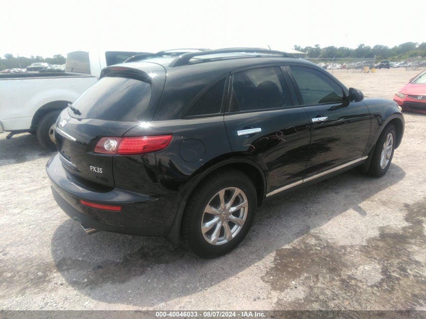 2007 Infiniti Fx35 VIN: JNRAS08W07X202801 Lot: 40046033