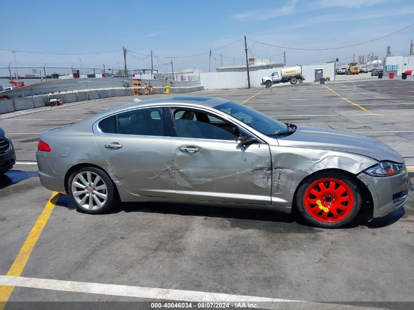 2014 Jaguar Xf V6 Sc VIN: SAJWA0EX4E8U17743 Lot: 40046034