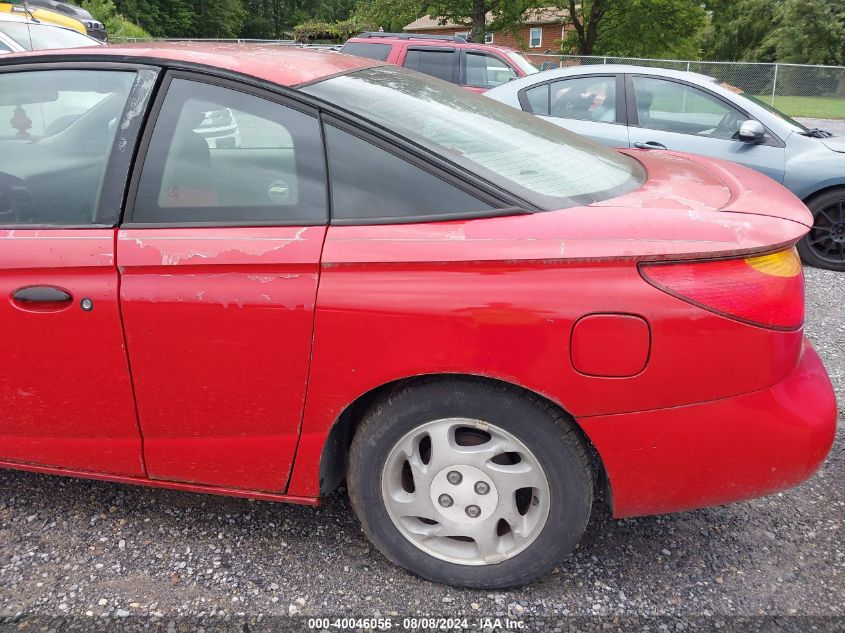 2002 Saturn Sc1 VIN: 1G8ZP14882Z274354 Lot: 40046056