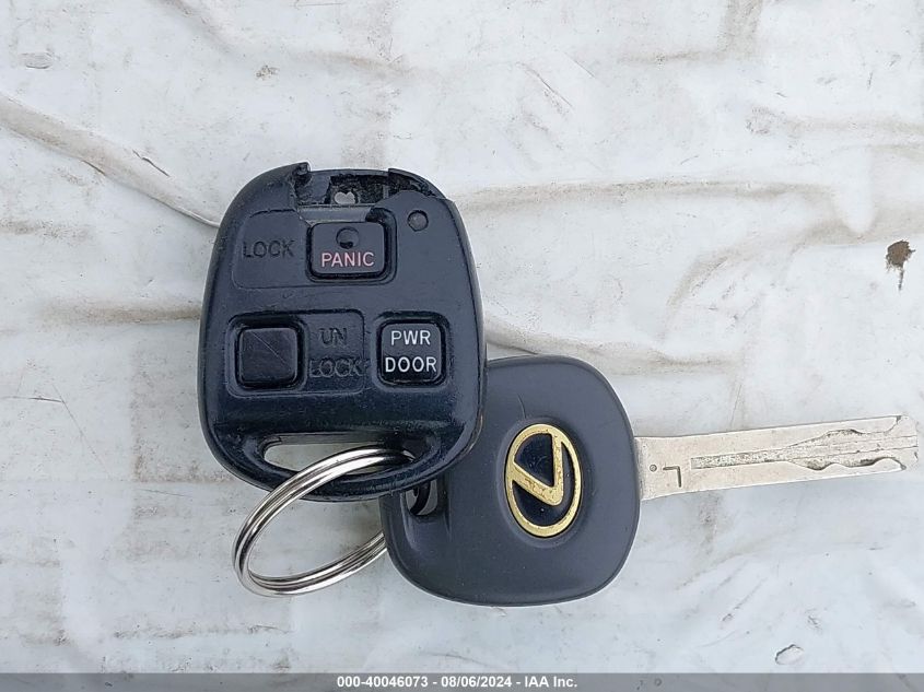 2004 Lexus Rx 330 VIN: JTJHA31U140007660 Lot: 40046073