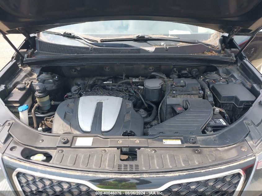 2012 Kia Sorento Sx V6 VIN: 5XYKWDA23CG309572 Lot: 40046076