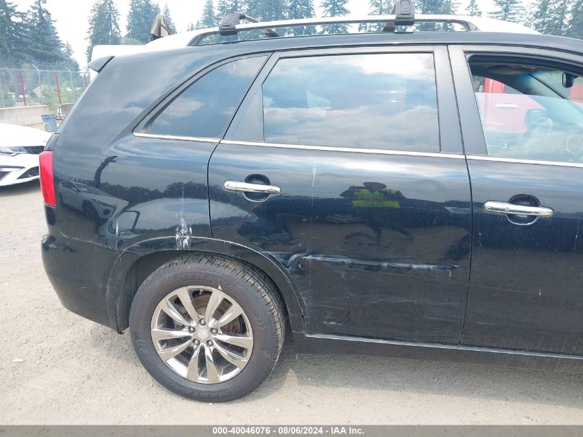2012 Kia Sorento Sx V6 VIN: 5XYKWDA23CG309572 Lot: 40046076