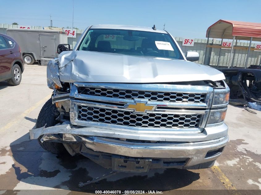 2015 Chevrolet Silverado 1500 1Lt VIN: 3GCPCRECXFG376383 Lot: 40046078