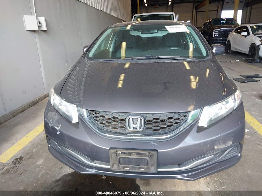 2015 Honda Civic Lx VIN: 19XFB2F56FE264276 Lot: 40046079