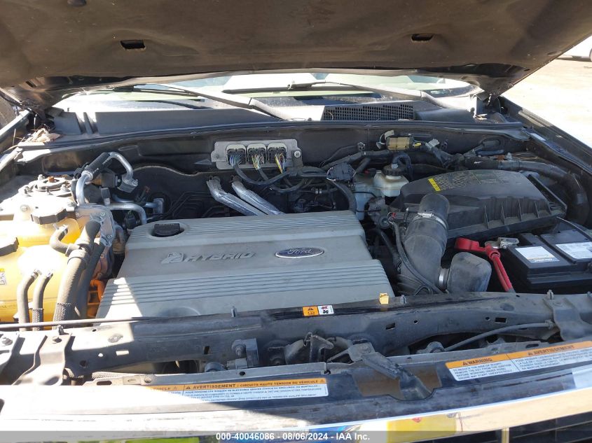 2008 Ford Escape Hybrid VIN: 1FMCU49H28KA47513 Lot: 40046086