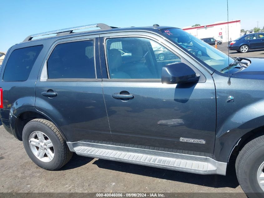 2008 Ford Escape Hybrid VIN: 1FMCU49H28KA47513 Lot: 40046086