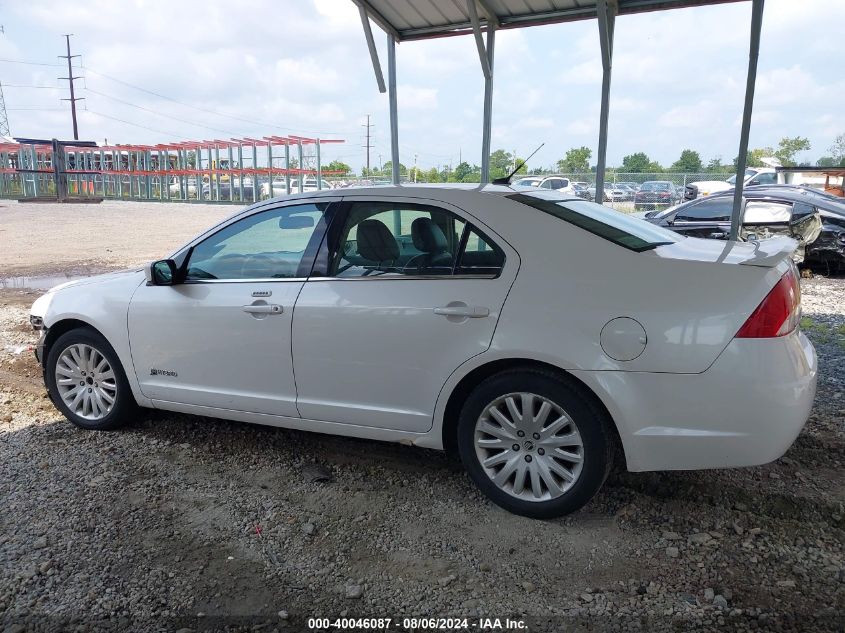 2010 Mercury Milan Hybrid VIN: 3MEDM0L38AR648519 Lot: 40046087