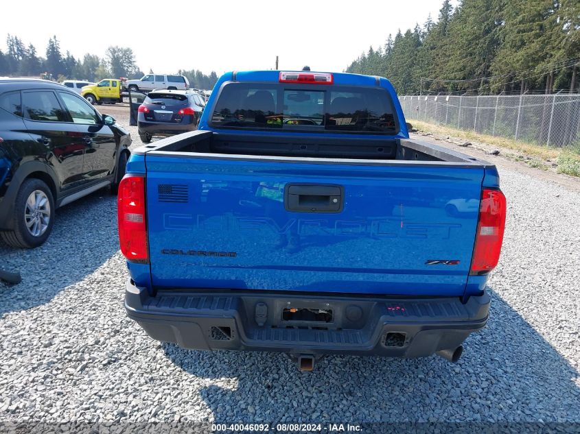 2021 Chevrolet Colorado 4Wd Short Box Zr2 VIN: 1GCPTEE17M1183188 Lot: 40046092