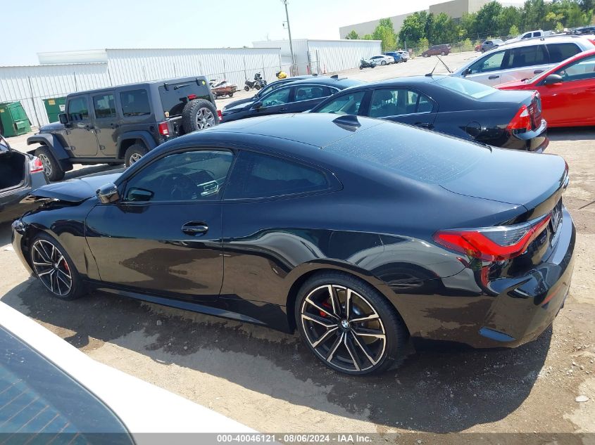 2021 BMW 430I VIN: WBA53AP07MCG20695 Lot: 40046121