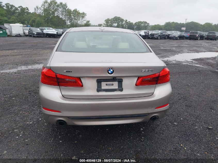 2019 BMW 530I xDrive VIN: WBAJA7C51KWW32343 Lot: 40046129