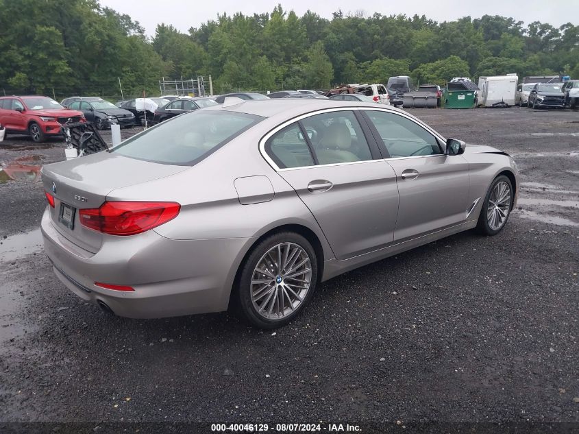 VIN WBAJA7C51KWW32343 2019 BMW 5 Series, 530I Xdrive no.4