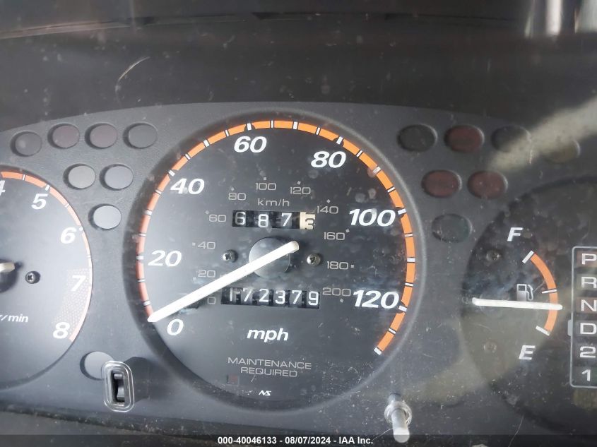 2000 Honda Cr-V Ex VIN: JHLRD1865YS011539 Lot: 40046133