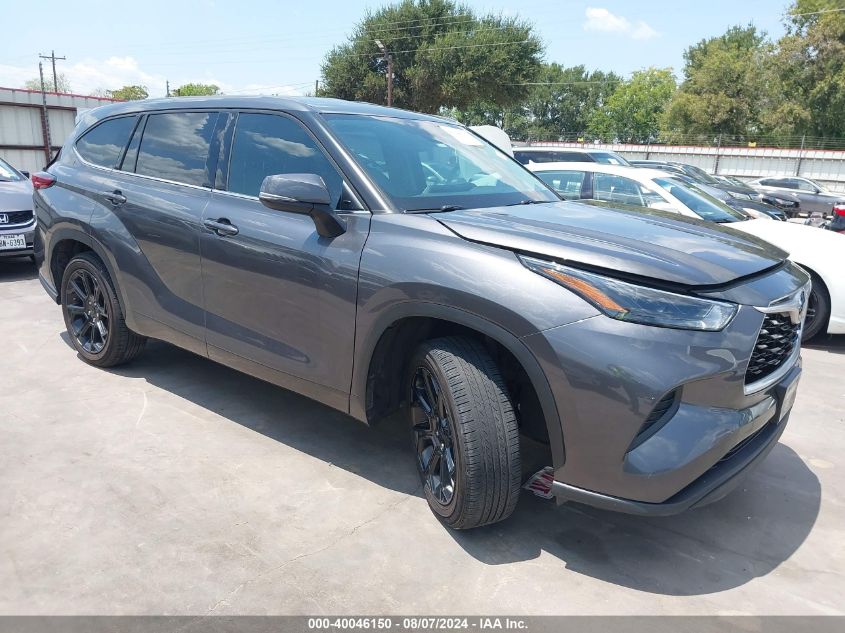 5TDCZRAH6NS126010 2022 TOYOTA HIGHLANDER - Image 1