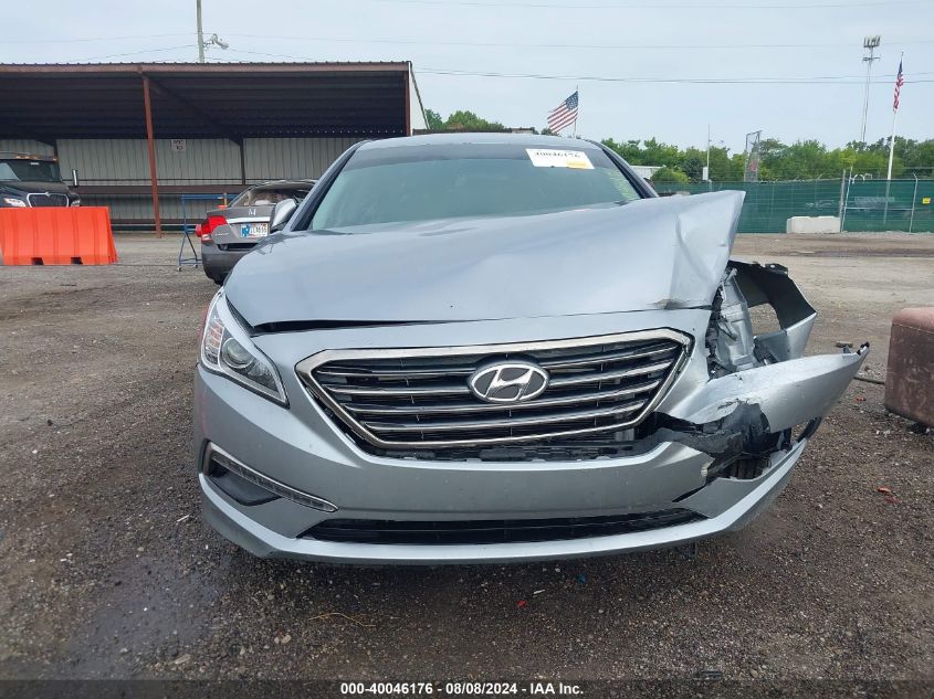 2015 Hyundai Sonata Se VIN: 5NPE24AF0FH167545 Lot: 40046176
