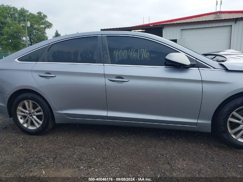 2015 Hyundai Sonata Se VIN: 5NPE24AF0FH167545 Lot: 40046176