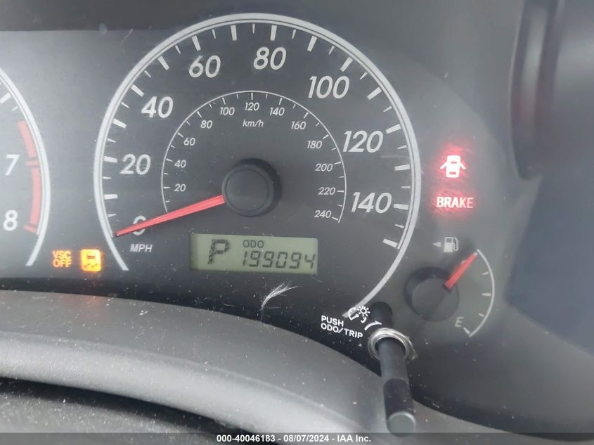 2010 Toyota Corolla Le VIN: 1NXBU4EE7AZ335450 Lot: 40046183