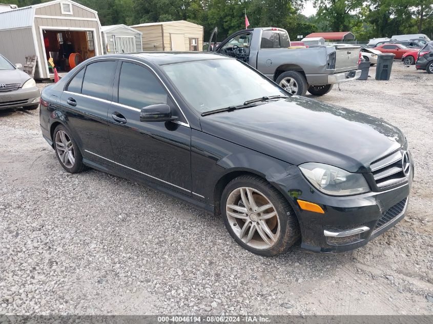 WDDGF4HB8DG128628 | 2013 MERCEDES-BENZ C 250