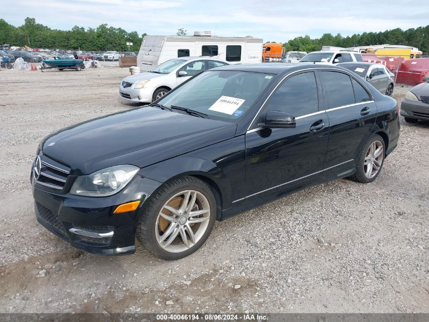 WDDGF4HB8DG128628 | 2013 MERCEDES-BENZ C 250