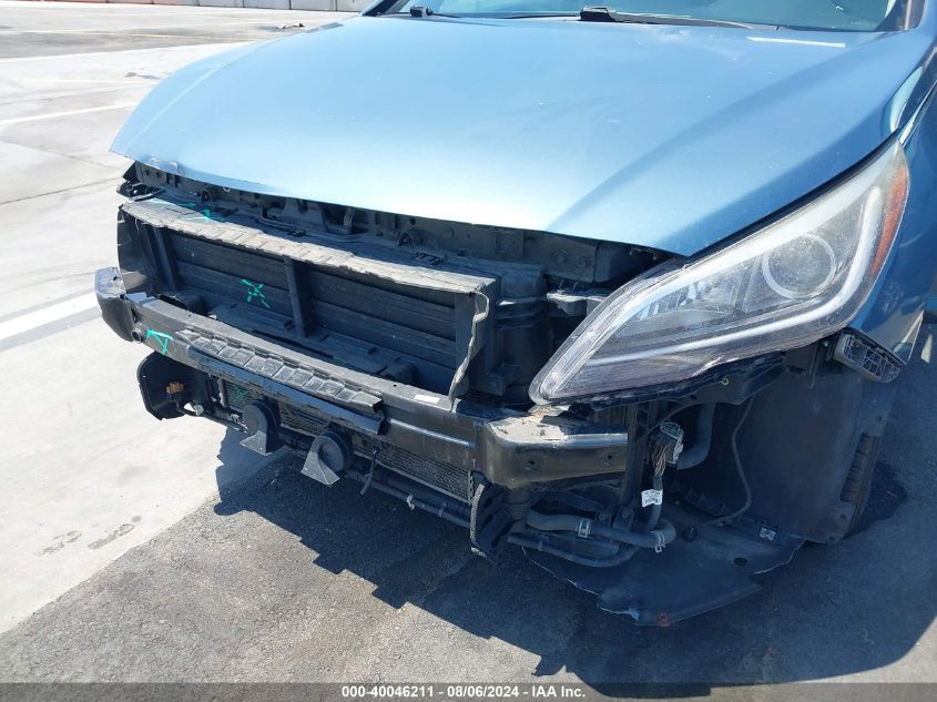 2016 Hyundai Sonata Hybrid Se VIN: KMHE24L1XGA019232 Lot: 40046211