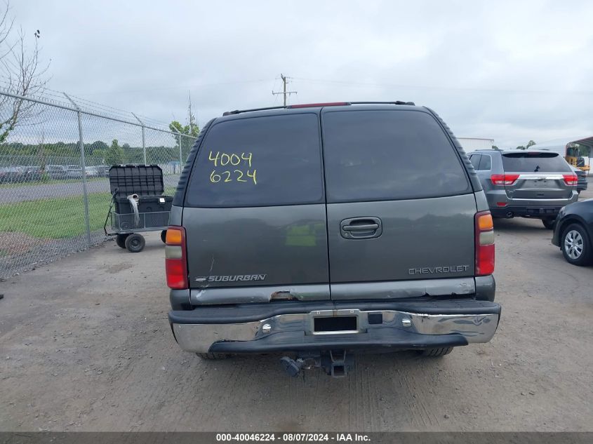 2002 Chevrolet Suburban 1500 Lt VIN: 1GNFK16Z72J131639 Lot: 40046224