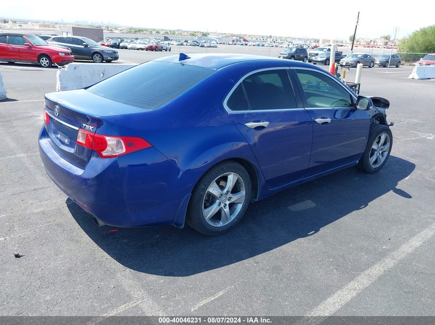 2011 Acura Tsx 2.4 VIN: JH4CU2F69BC006548 Lot: 40046231