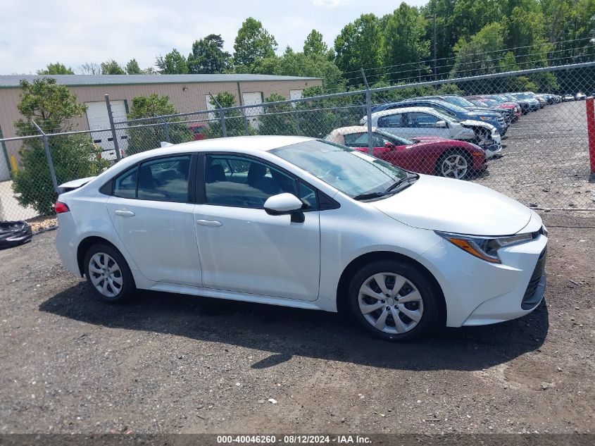 2023 Toyota Corolla Le VIN: 5YFB4MDE8PP000158 Lot: 40046260