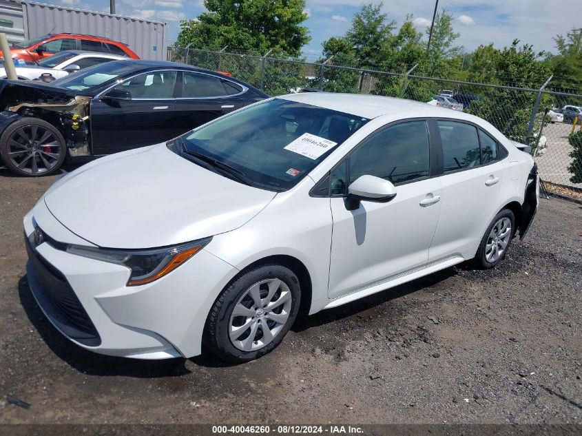 2023 Toyota Corolla Le VIN: 5YFB4MDE8PP000158 Lot: 40046260