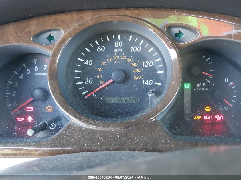 2003 Toyota Highlander Limited V6 VIN: JTEGF21A730119759 Lot: 40046264