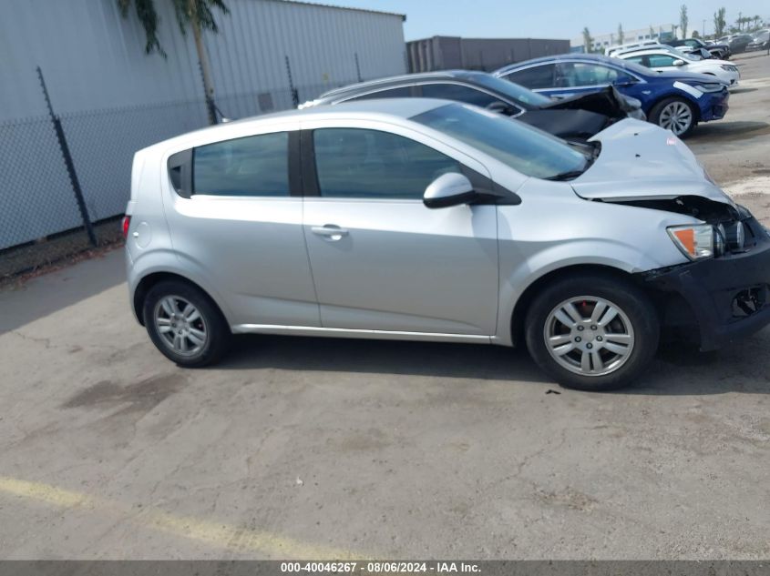 1G1JC6SG1E410571 2014 Chevrolet Sonic Lt